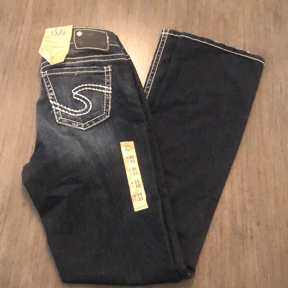 Silver Suki Slim Boot Cut Jeans